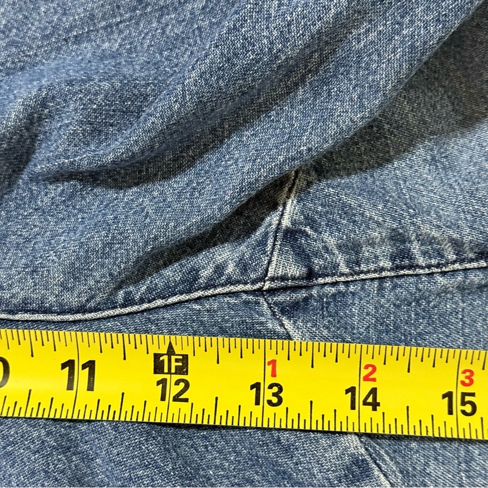 Liz Claiborne #1 Blue Ankle Jeans 100% Cotton Size 22 Petite 26.5” Inseam - Picture 15 of 15